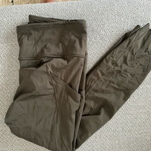 Lululemon fast and free high rise legging, 25”, pockets